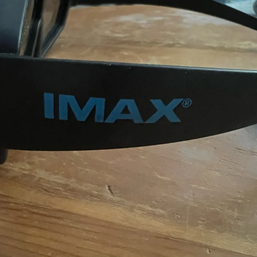Black IMAX 3D Glasses